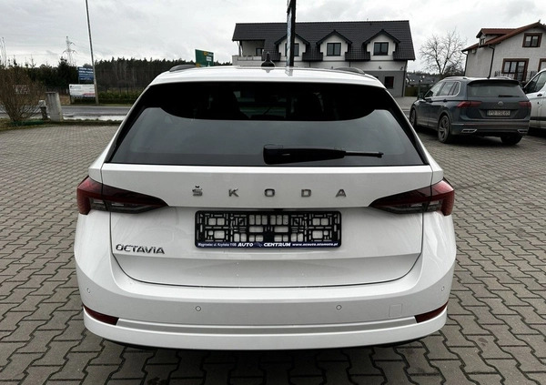 Skoda Octavia cena 104800 przebieg: 45000, rok produkcji 2021 z Kcynia małe 497